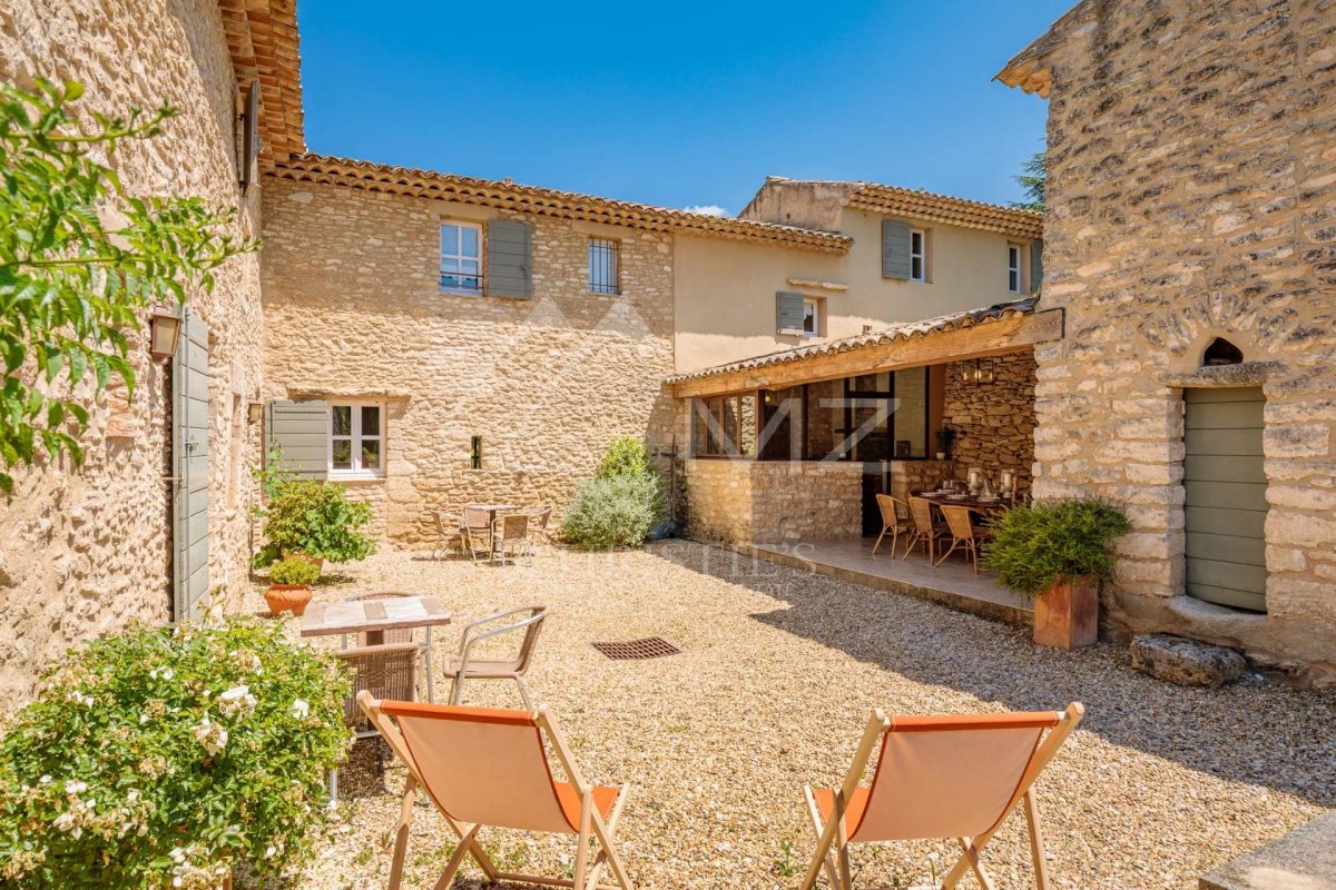 Luberon - Magnifique Demeure Provençale Avec Grande Piscine<span>À Bonnieux