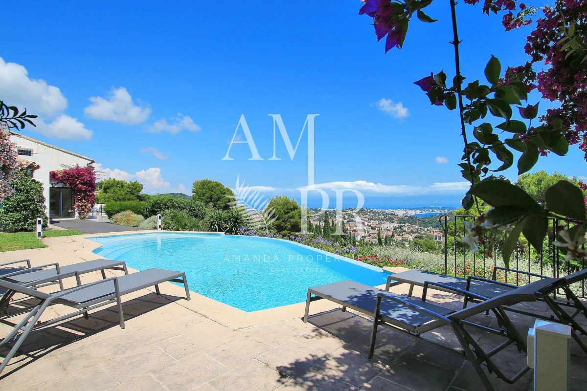 Cannes Super Cannes - Villa De 225 M2 - Vue Mer - 8 Personnes<span>À CANNES