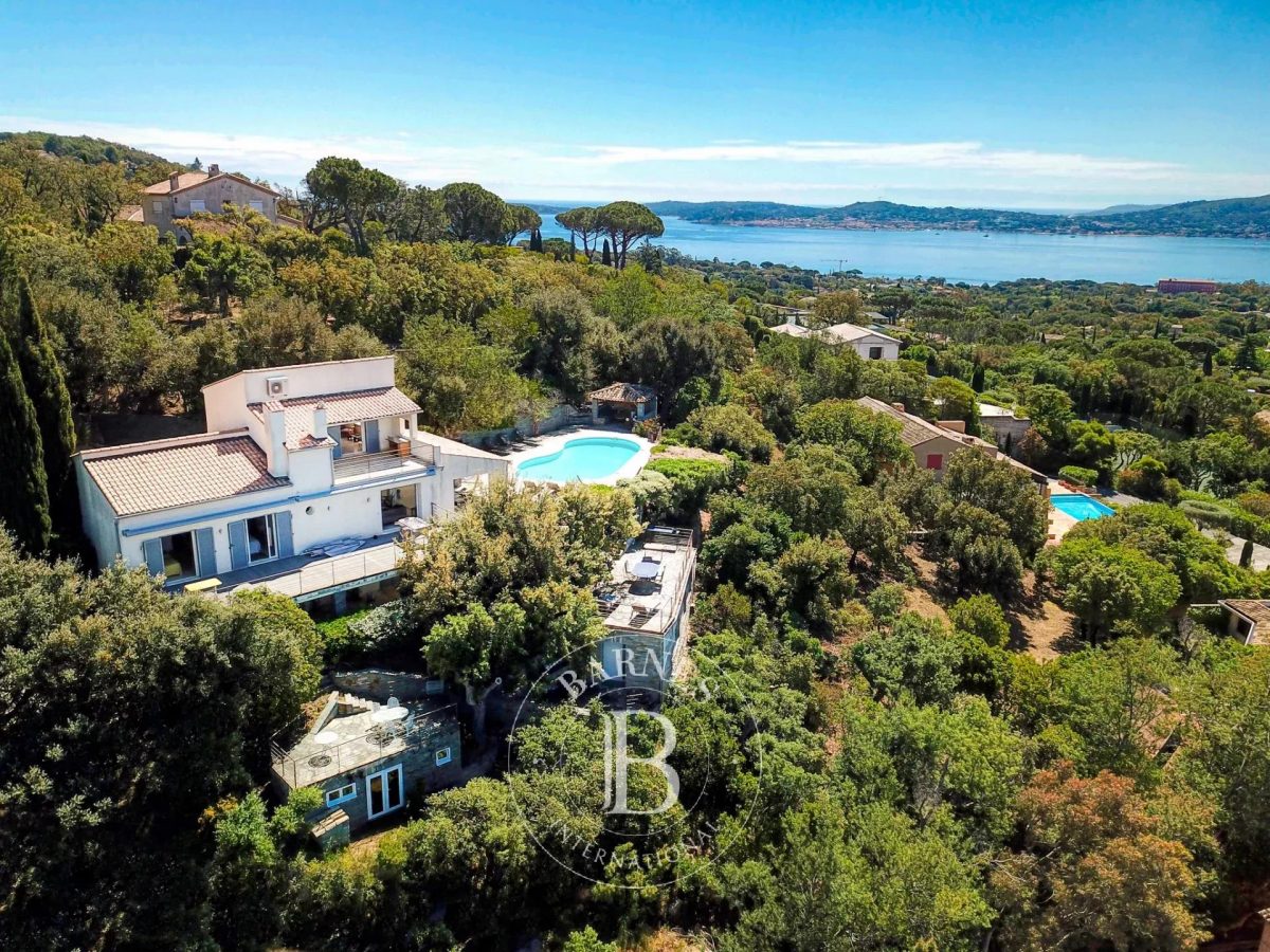 Exclusivite - Golfe De Saint Tropez - Grimaud - Villa 6 Chambres Avec Vue Mer Panoramique<span>À Grimaud