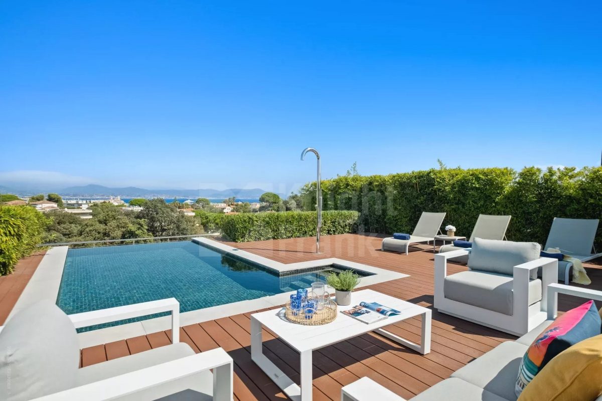 Cap D'antibes - Penthouse Dans Une Résidence De Luxe<span>À Antibes