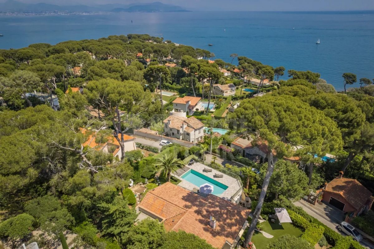 Cap D'antibes - Charmante Villa Avec Vue Mer Panoramique<span>À Antibes