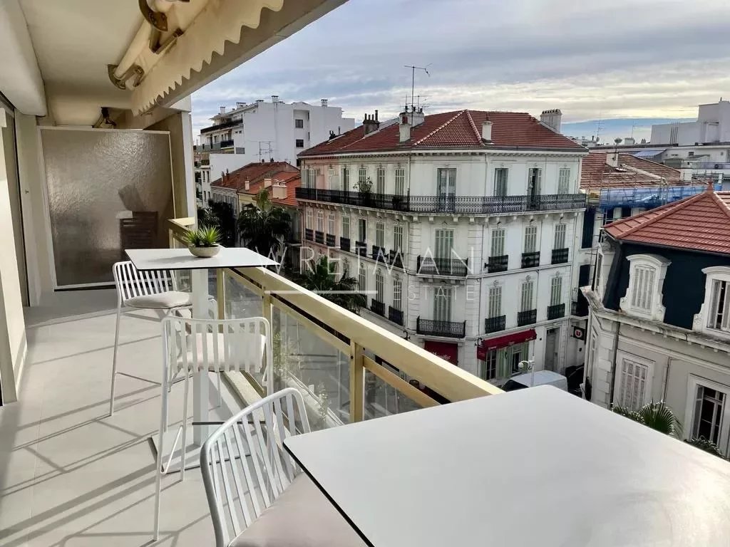 Bel Appartement Rénové Avec Terrasse D'angle - Cannes Banane<span>À CANNES