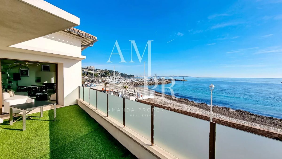 Duplex Premiere Ligne Sur La Mer - Les Yeux Dans L'eau - Cannes Palm Beach<span>À CANNES