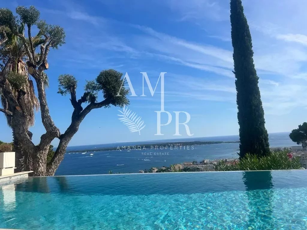 Villa Vue Mer Avec Psicine À Vendre À Cannes<span>À CANNES