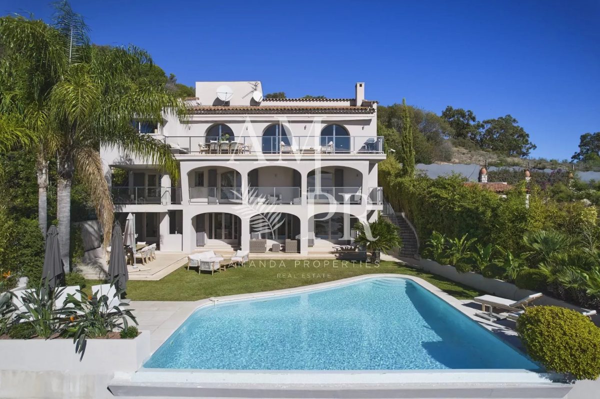 Cannes Californie - Villa De 300 M2 - Vue Mer Panoramique<span>À CANNES