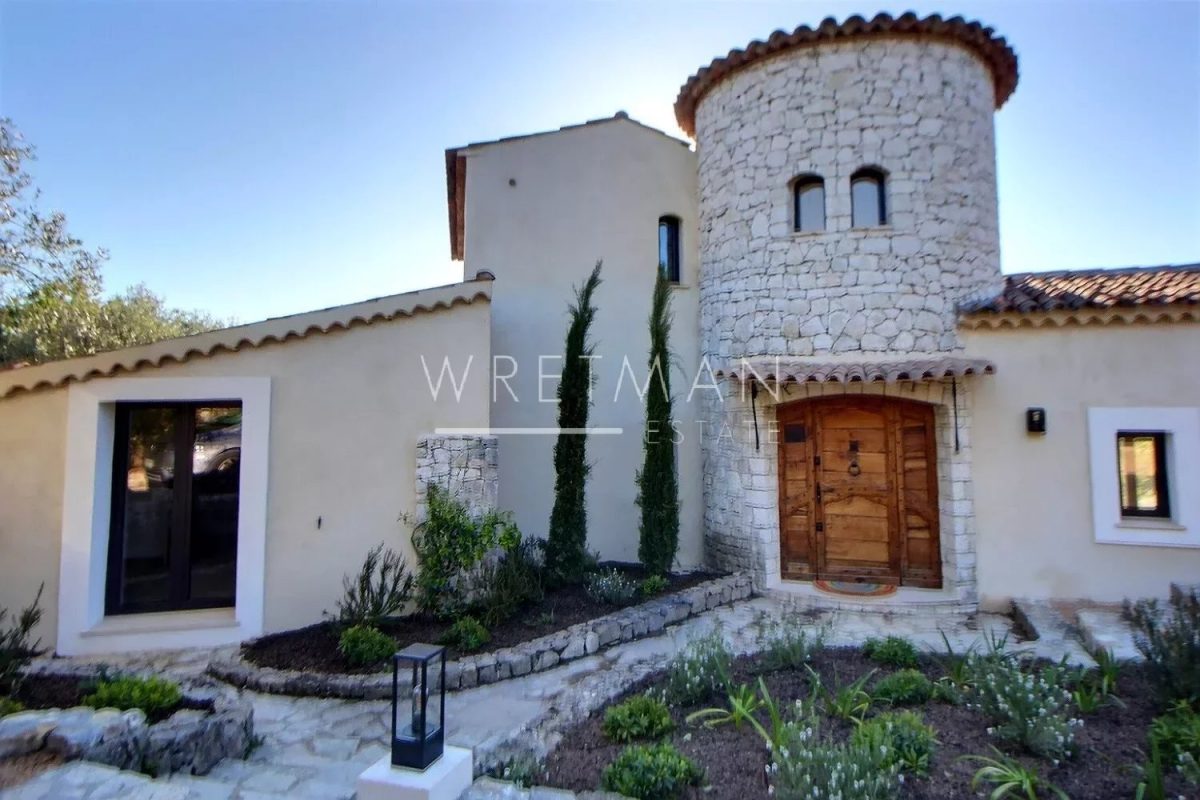 Gorgeous Stone House With 4 Master Bedrooms And Pool - Opio<span>À Opio
