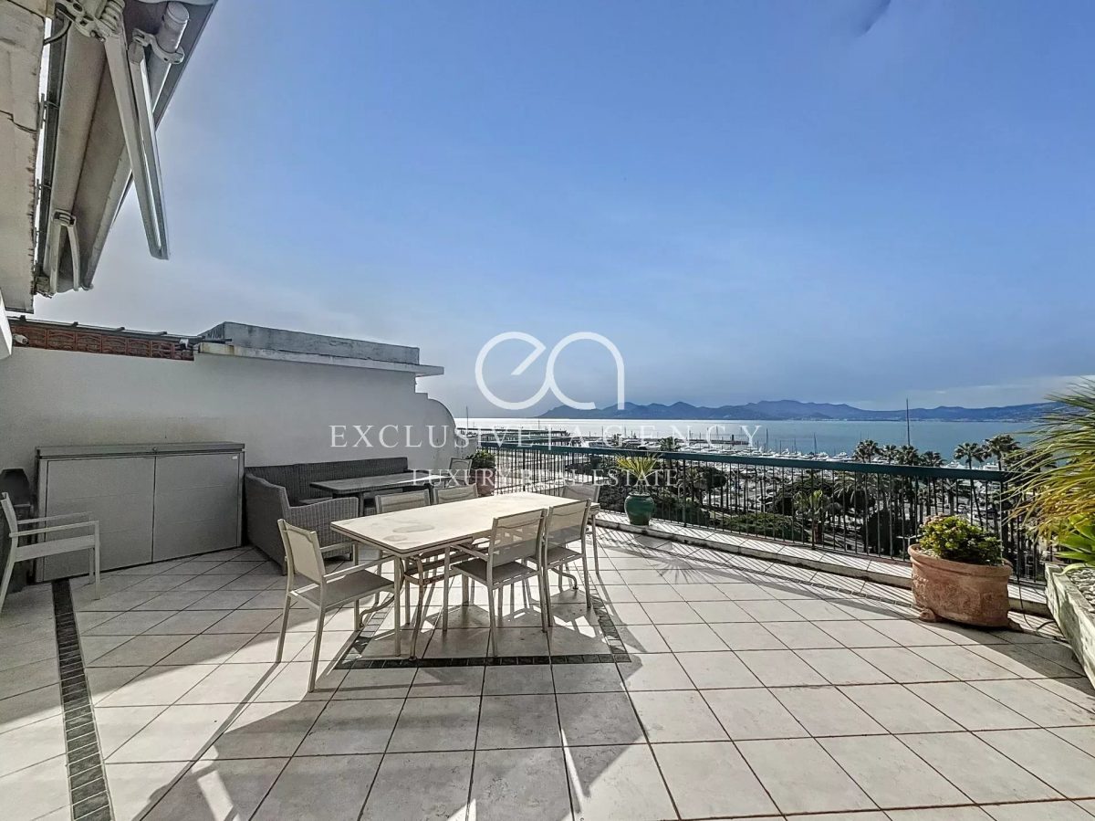 Cannes Croisette Penthouse 128Sqm With Panoramic Sea View<span>À CANNES