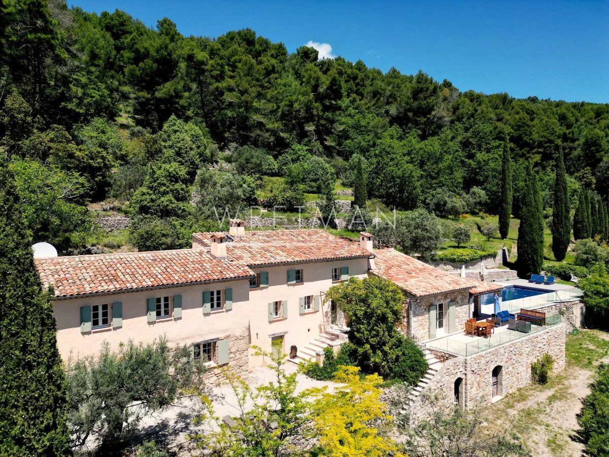 Magnifique Mas Avec Vue Fantastique - Seillans<span>À Seillans