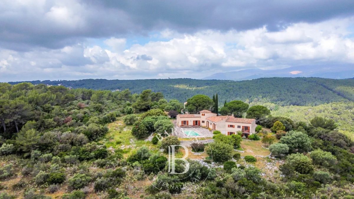 Roquefort-Les-Pins - Unique Propriété En Pleine Nature - Vue Mer Panoramique - 4,5 Hectares<span>À Roquefort-les-Pins