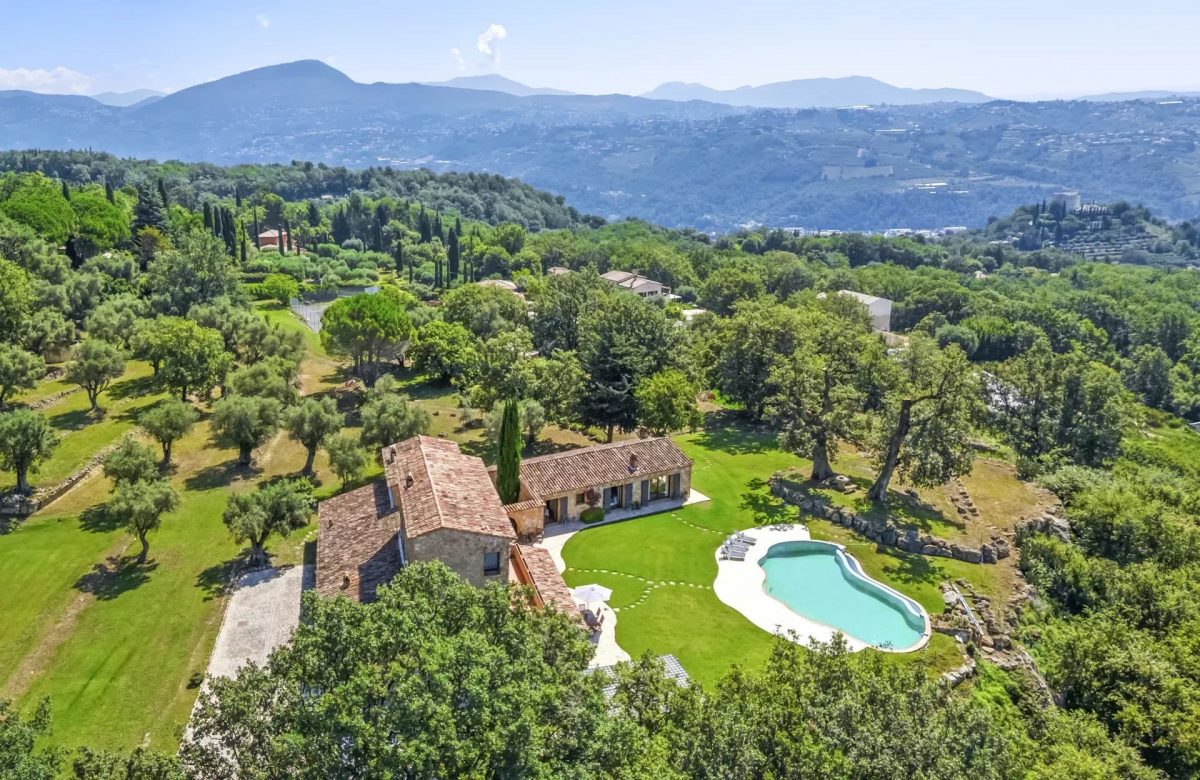 Superbe Maison En Pierre Avec Vue Mer - Saint-Jeannet<span>À Saint-Jeannet