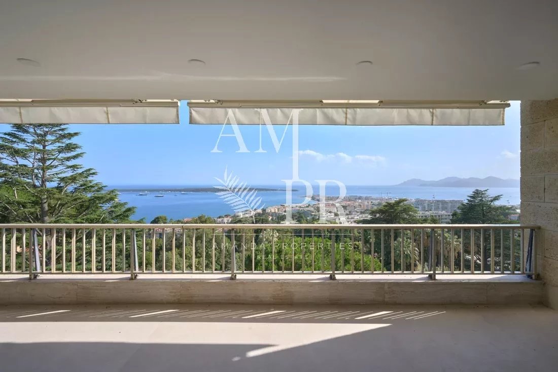 Cannes Californie - Appartement 4 Pièces De 120M2 - Vue Mer Panoramique<span>À CANNES