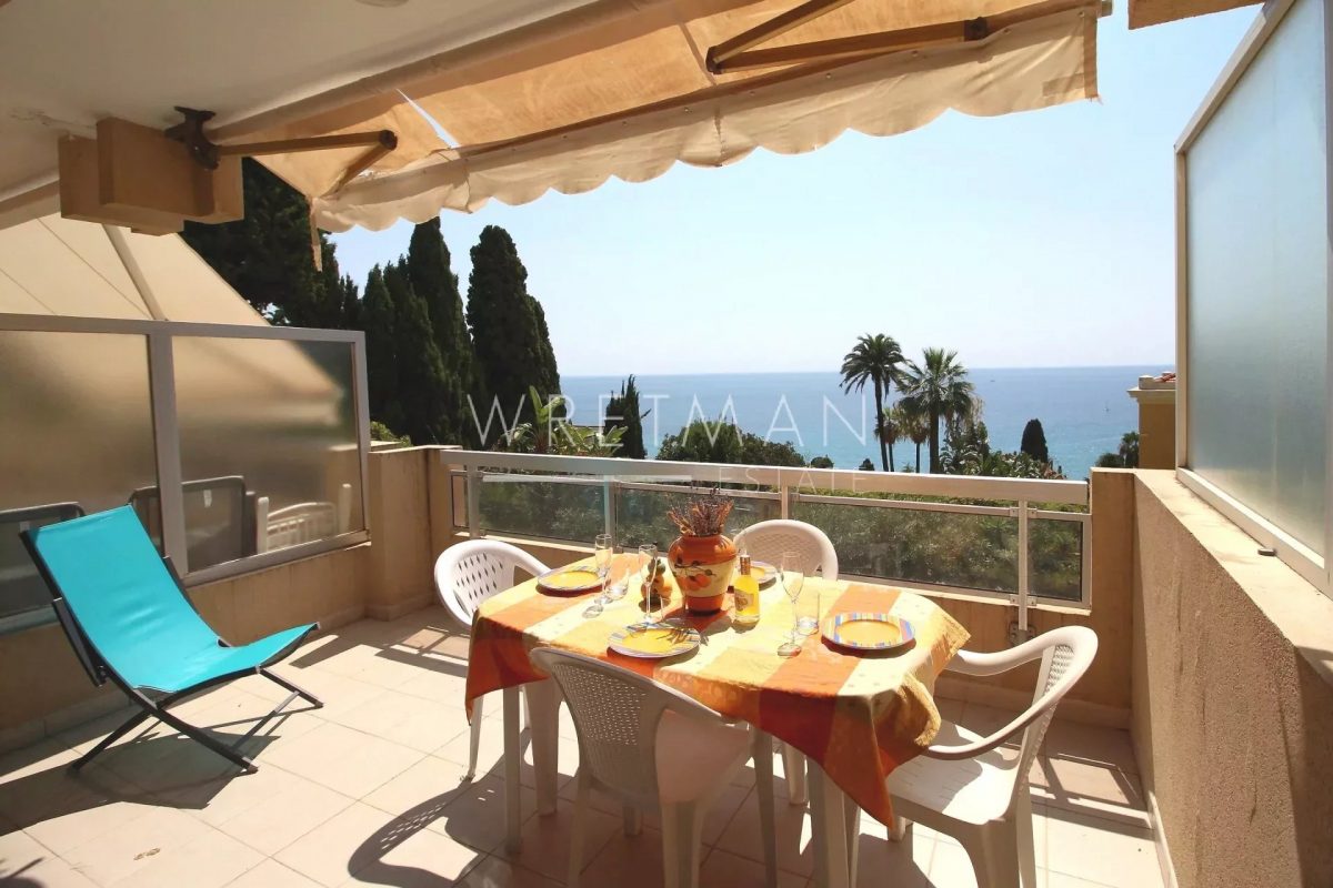 Magnifique 3 Pièces En Duplex Avec Grandes Terrasses Et Vue Mer - Menton Garavan<span>À Menton