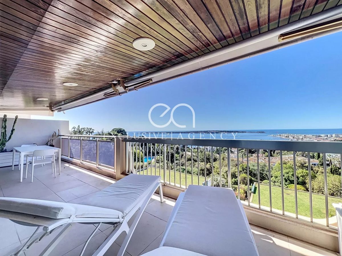 Vente Cannes 4 Pièces 130M² Dernier Étage Avec Vue Mer Et Piscine<span>À CANNES