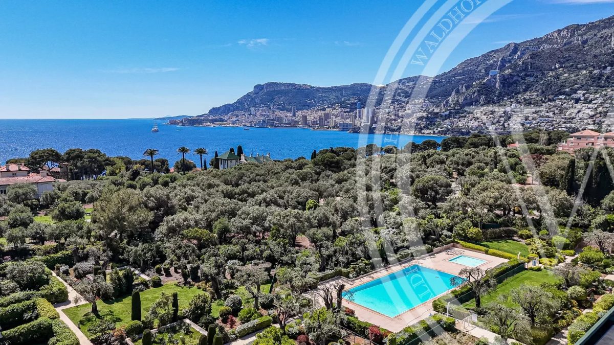 Le Seul Penthouse Du Cap Martin Avec Plus De 300 Vues Sur La Mer<span>À Roquebrune-Cap-Martin