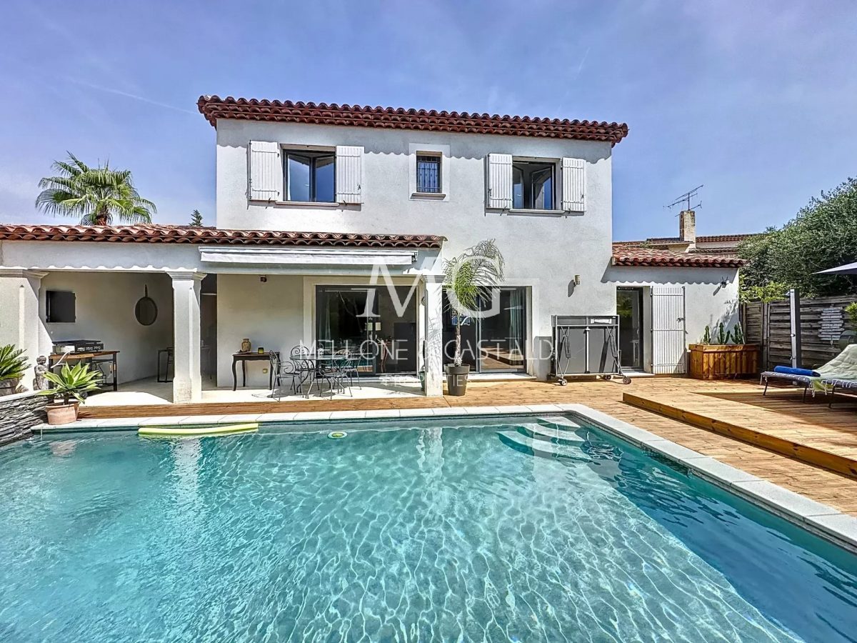 Cannes - Villa Contemporaine 175 M2, Piscine, 3 Parkings<span>À CANNES