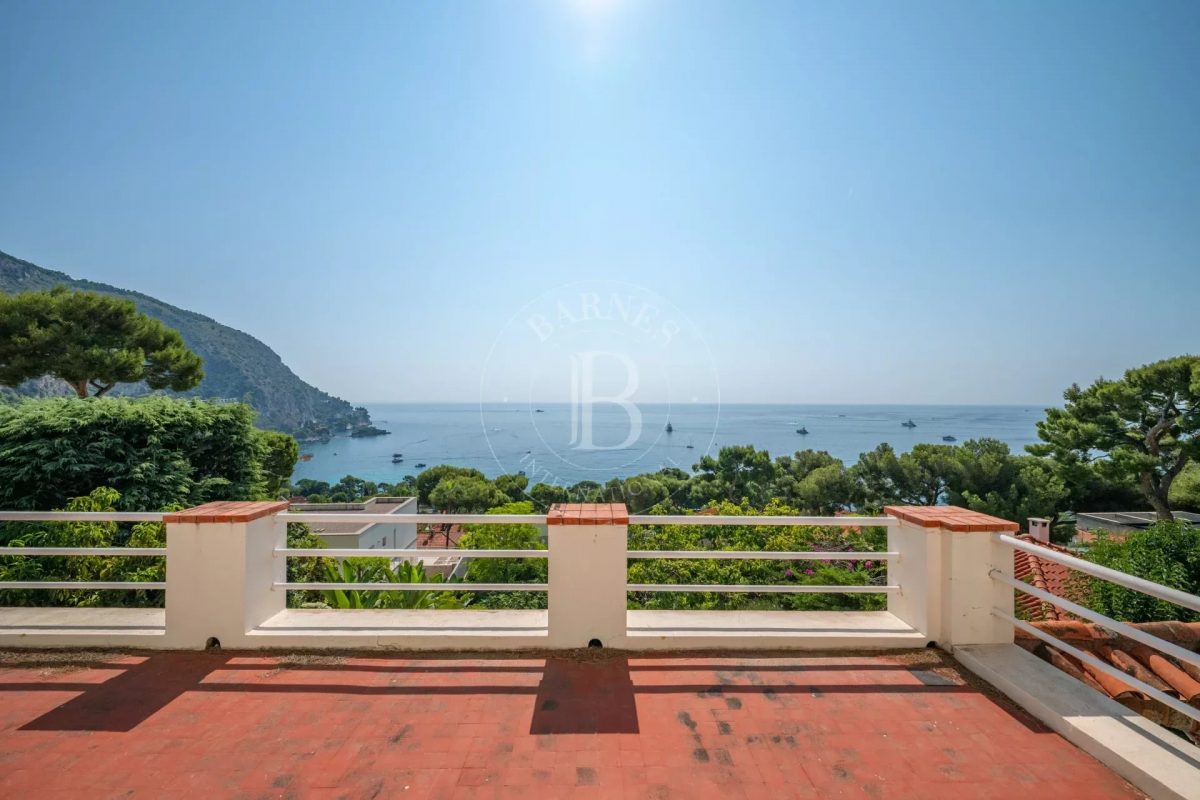 Èze Bord De Mer - Maison Des Années 30 Avec Vue Panoramique<span>À Eze