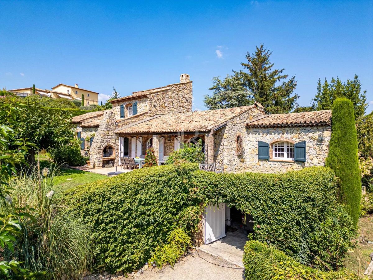 Entre Mougins Et Valbonne - Villa De Charme En Pierre<span>À Mouans-Sartoux