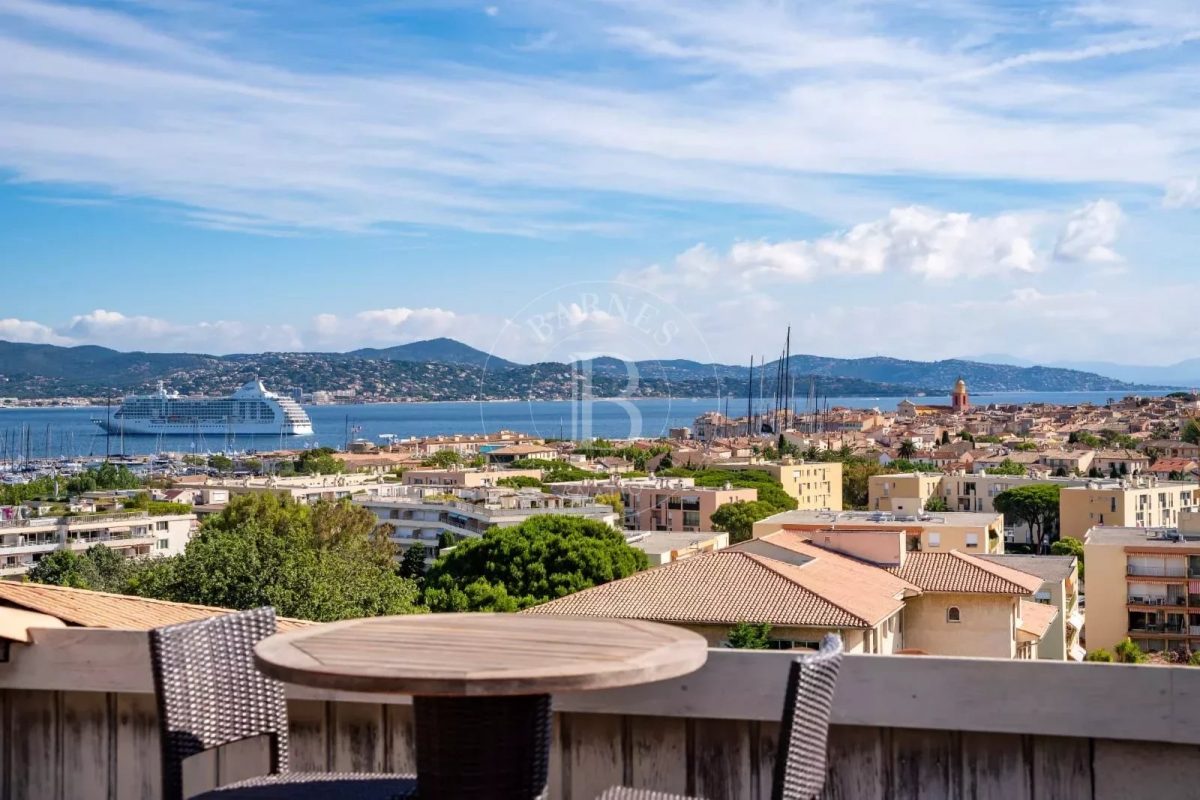 Saint-Tropez - Appartement Toit Terrasse Avec Vue Mer Panoramique<span>À Saint-Tropez