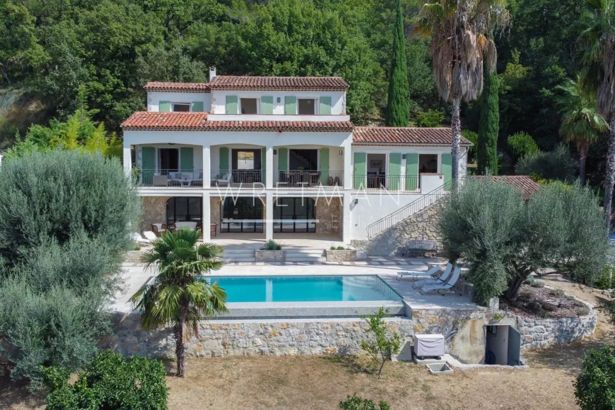 Villa De Qualité Avec Vue Panoramique - Montauroux<span>À Montauroux