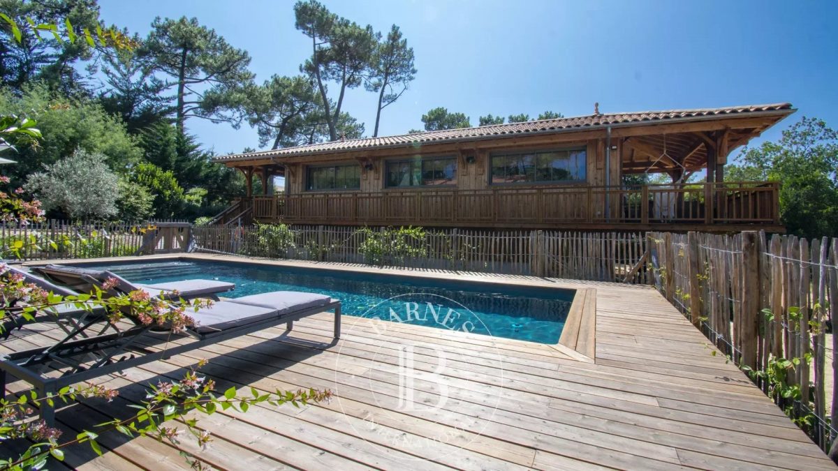 Villa Du Bassin, Pour 10 Personne En 2Nde Ligne, Avec Piscine, Grand Piquey<span>À Lège-Cap-Ferret