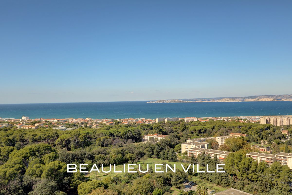 Pointe Rouge  - T3/4 - 76M2 - Balcon - Vues Mer Et Colline 320O - Parking - 499 000€<span>À MARSEILLE