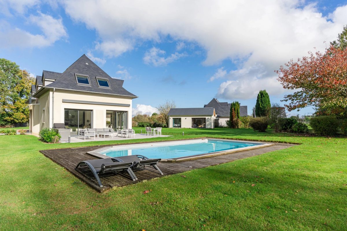 Maison Contemporaine - Dépendance - Deauville<span>À Deauville