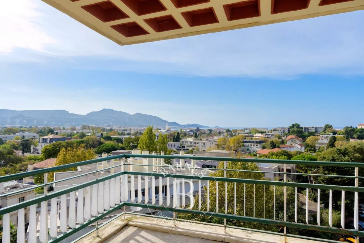 Vente - 13008 - Saint-Giniez - Appartement Familial - Terrasse Vue Mer - Garage - Cave<span>À Marseille 8ème