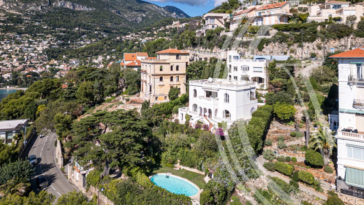 Propriété Belle Epoque Avec Vue Mer Imprenable<span>À Roquebrune-Cap-Martin