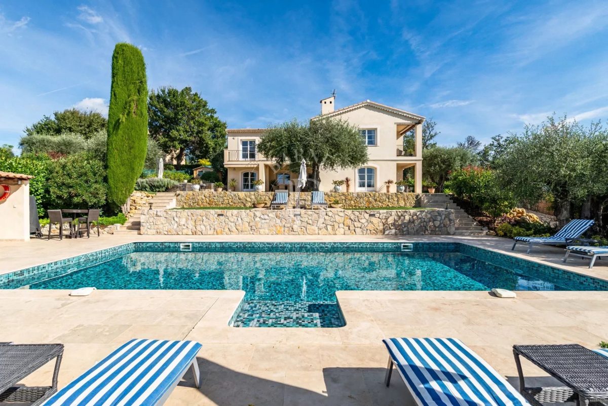 Le Rouret - Vue Mer - 6 Chambres - Piscine Chauffée<span>À Le Rouret