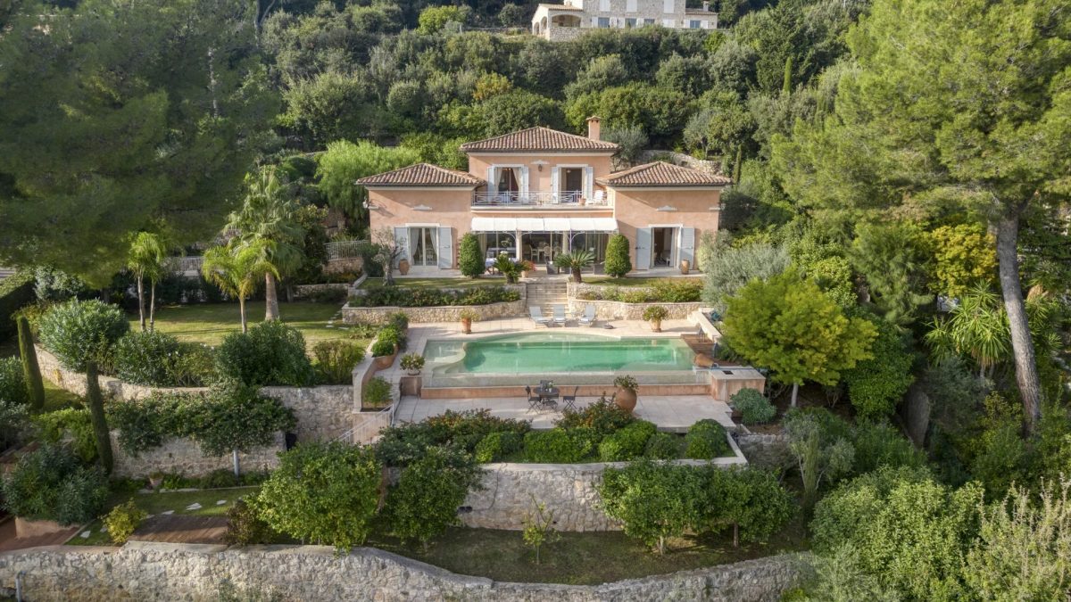 Villa Spacieuse Avec Vue Sur La Mer - Tourrettes-Sur-Loup<span>À Tourrettes-sur-Loup