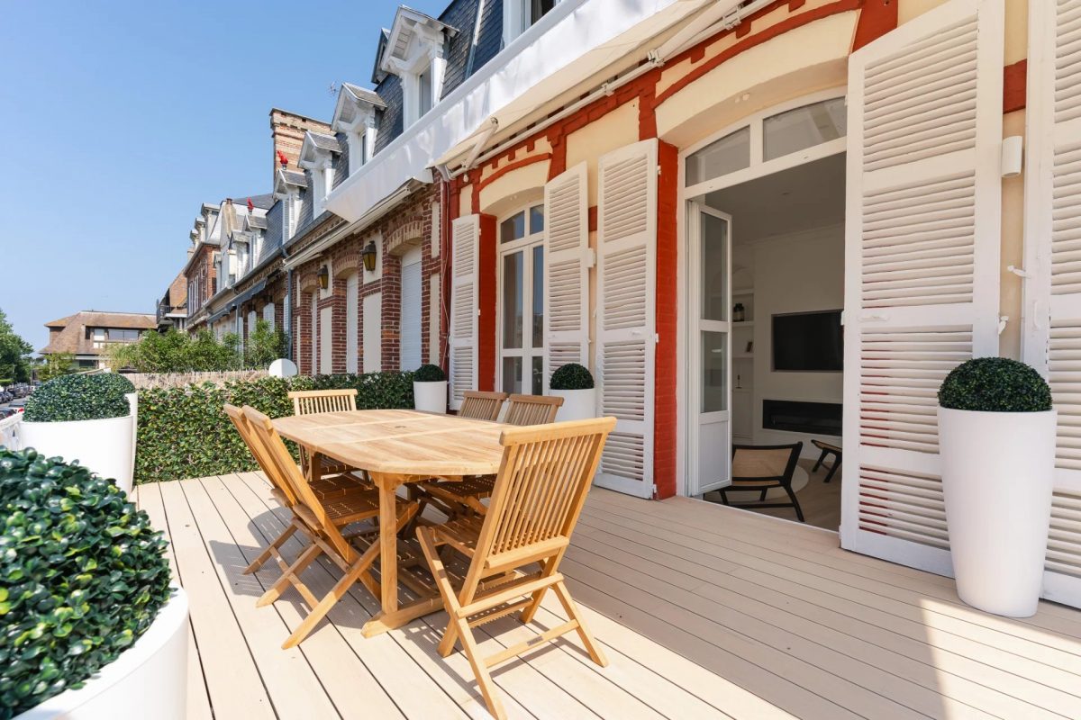 Magnifique Appartement Avec Terrasse - Centre Deauville<span>À Deauville