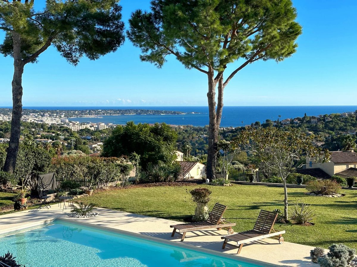 Gros Potentiel . Vue Panoramique Possibilite Construire 2Ème Villa-Vue Mer Panoramique<span>À Antibes