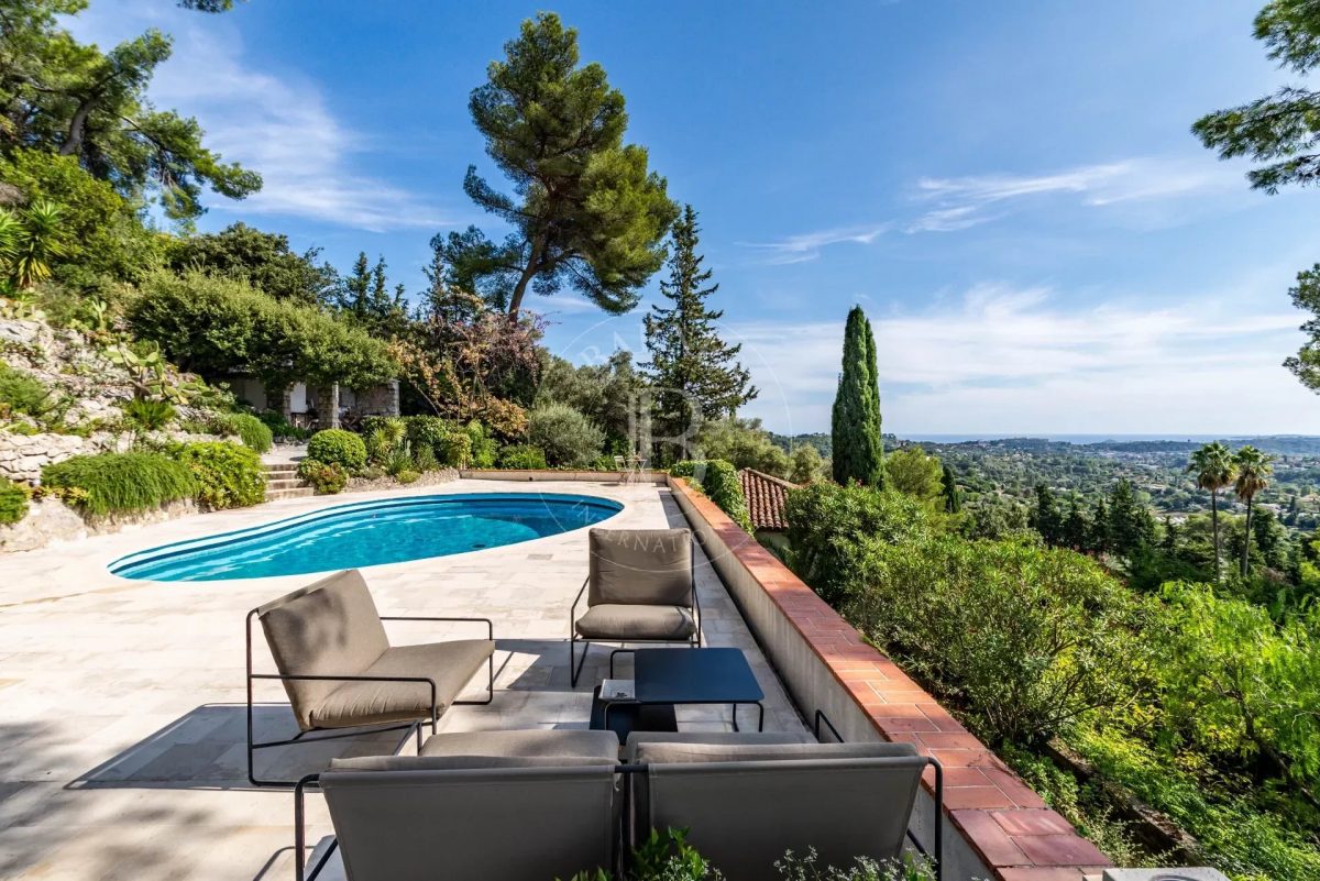 Saint-Paul De Vence - Propriété Vue Panoramique Collines Et Mer<span>À Saint-Paul-de-Vence