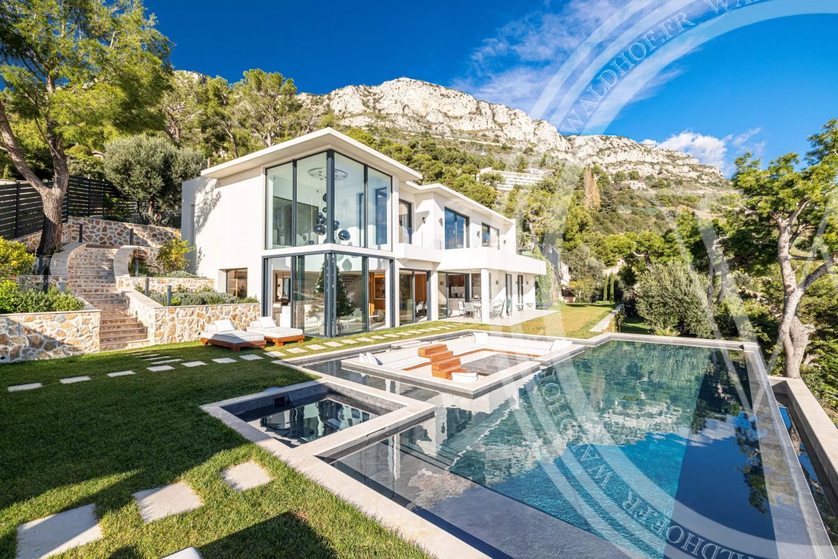 Villa Contemporaine Avec Vue Mer<span>À Eze