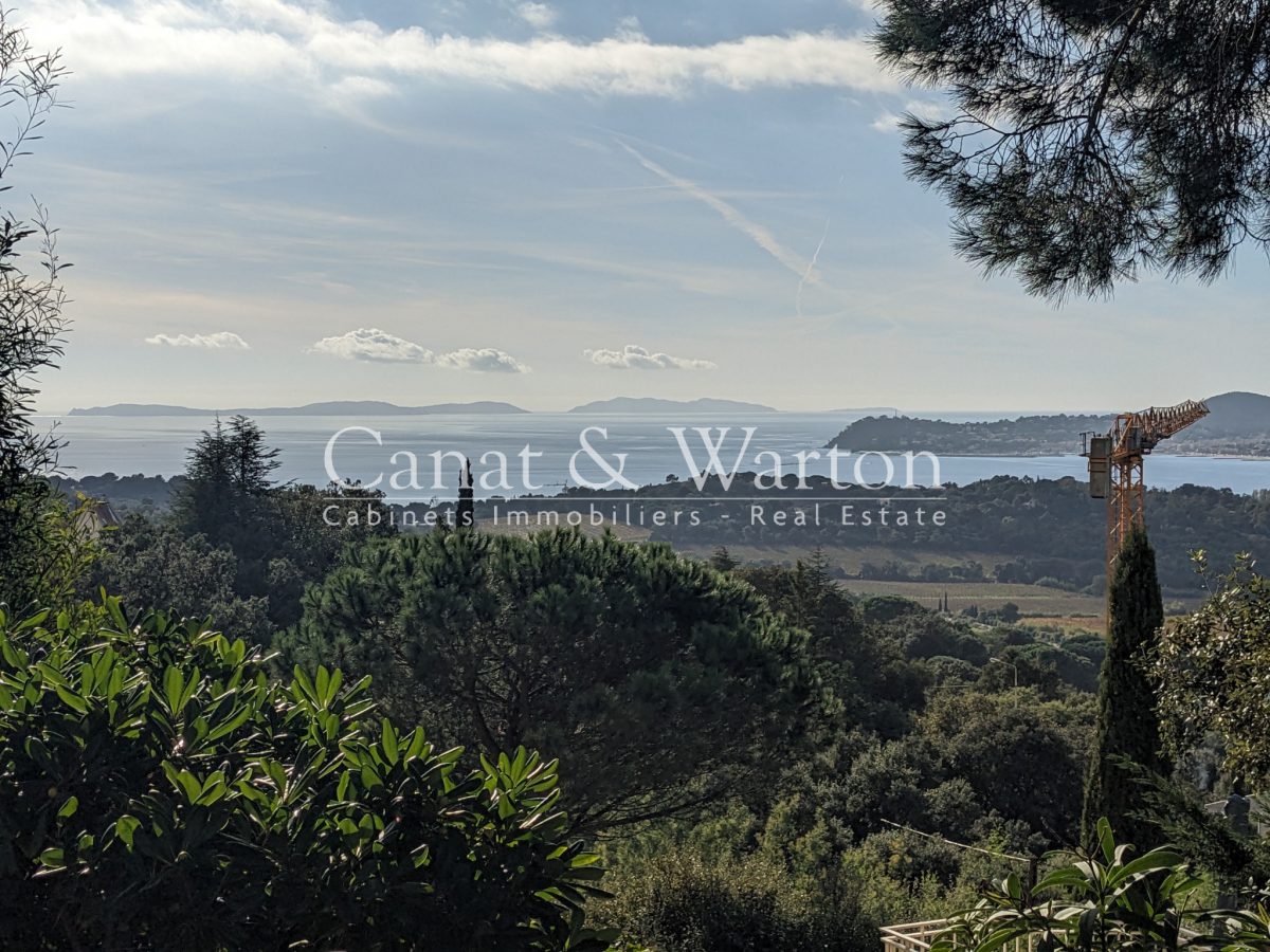 Villa Avec Vue Mer Panoramique À La Croix Valmer<span>À La Croix-Valmer