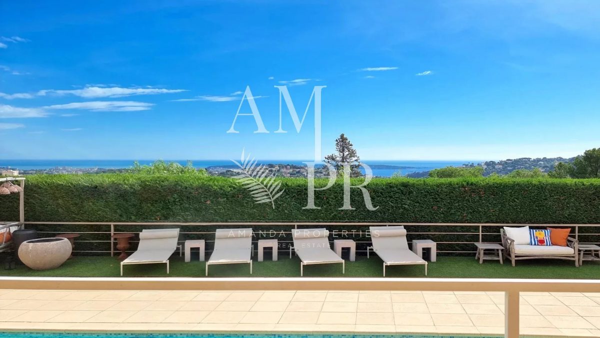 Villa Vue Mer Panoramique Hauteurs De Cannes<span>À CANNES