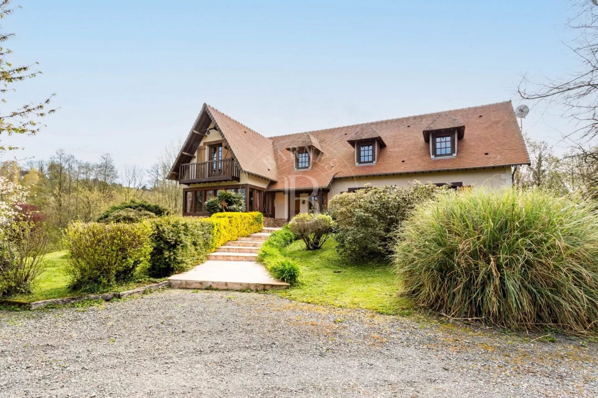 Honfleur À 10 Mn, Maison Avec Vue Dégagée Sur Un Parc De 1.2 Ha, Piscinable<span>À Genneville