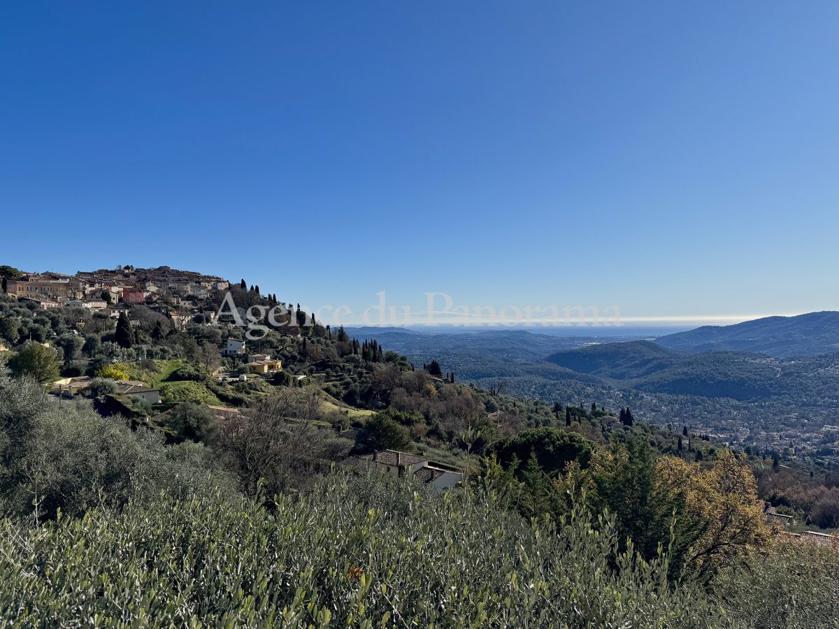 Exclusivite - Superbe Villa Beneficiant D'une Vue Panoramique Mer<span>À Cabris