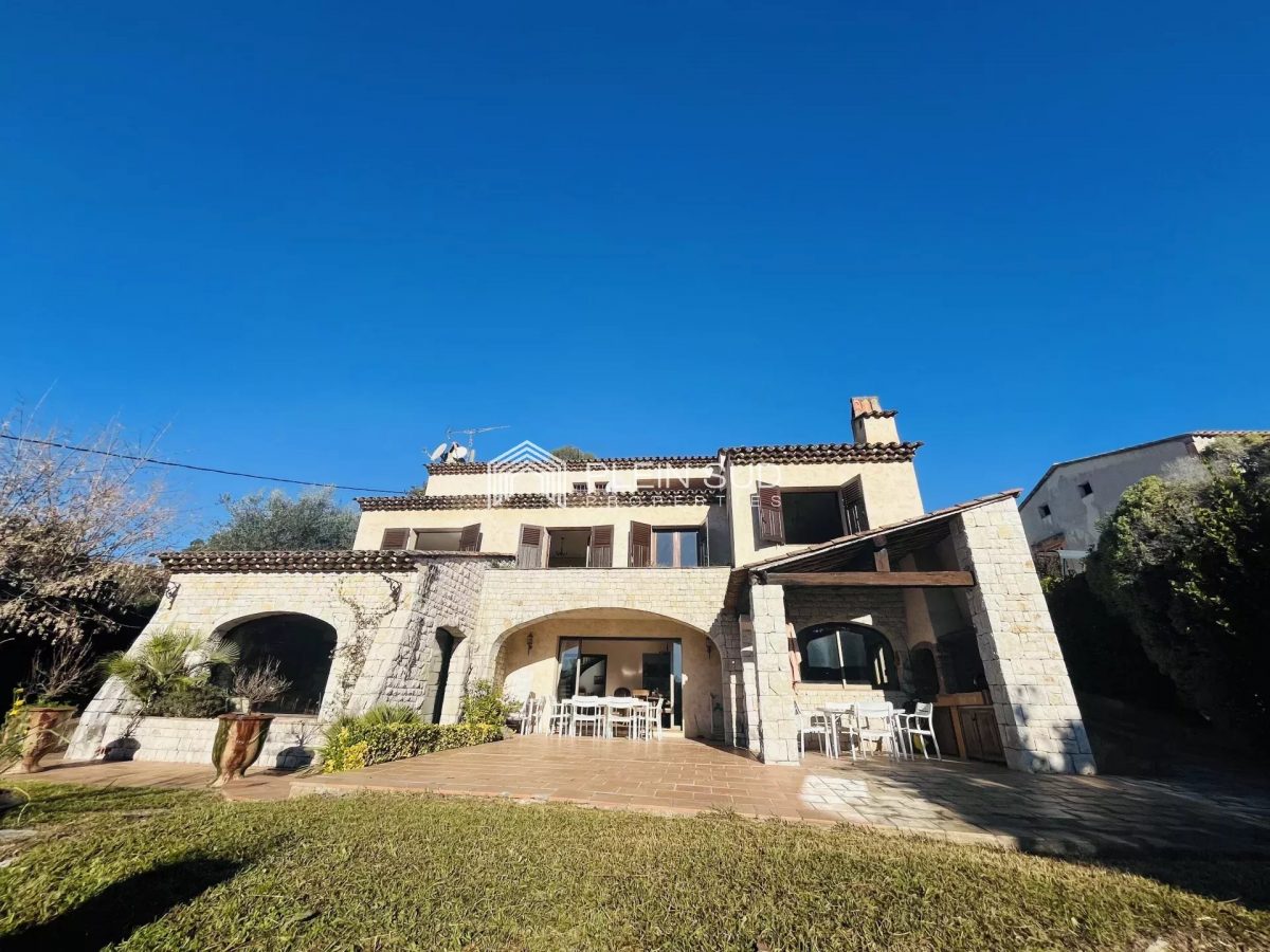 La Colle Sur Loup, Belle Villa Au Calme Absolu !<span>À La Colle-sur-Loup