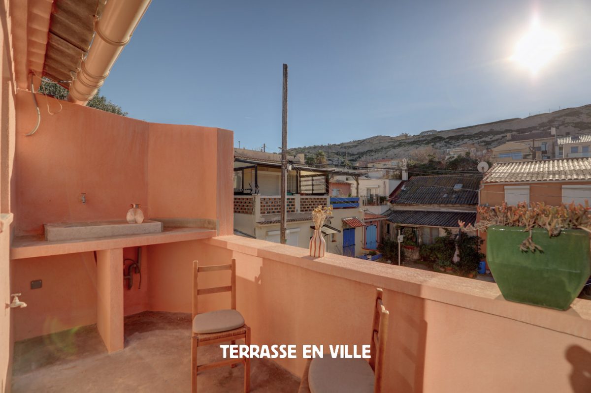 Les Goudes - Maison - T3 - Terrasses - 490 000 €<span>À MARSEILLE