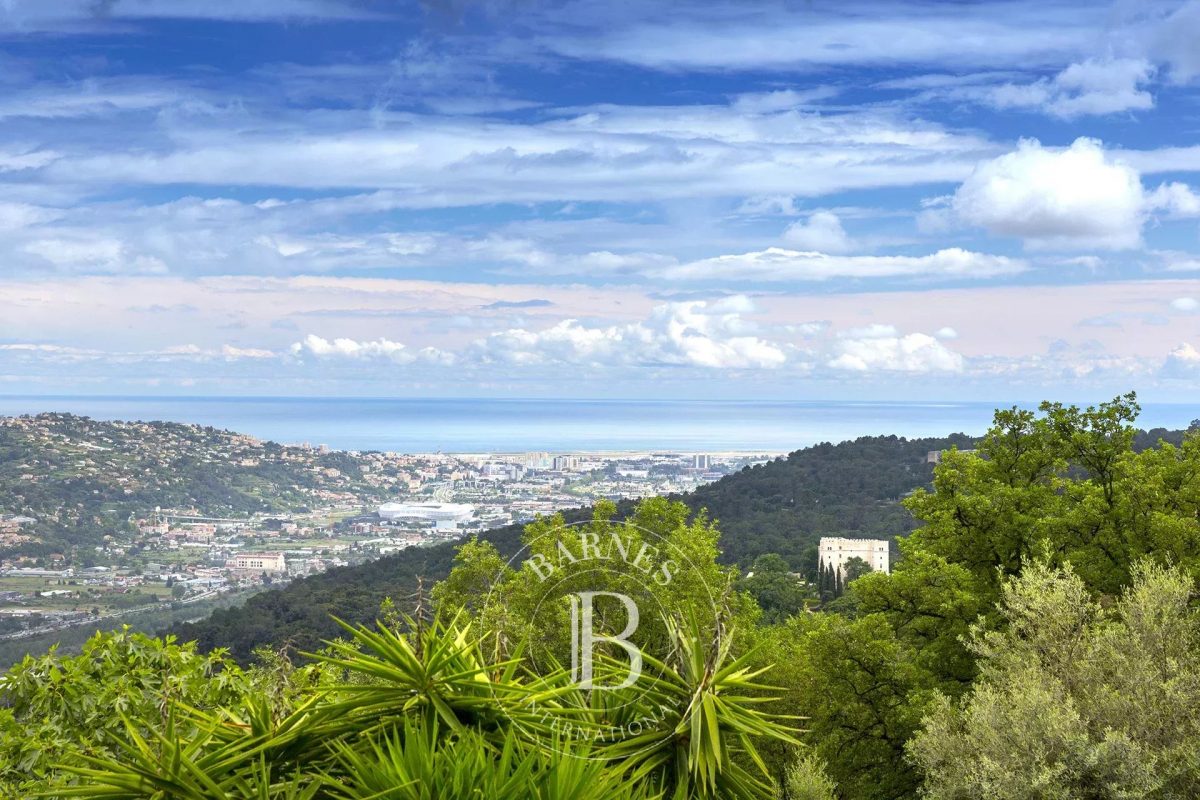 Villa Provençale Avec Vue Panoramique Mer Et Collines<span>À Gattières