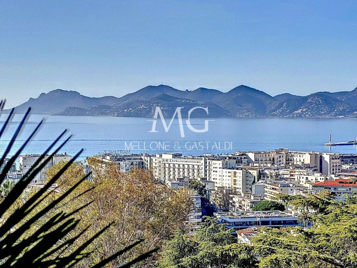 T4 | Vue Mer Panoramique | Californie | Résidence Avec Piscine<span>À CANNES